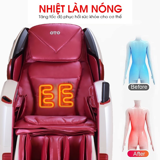 Ghế massage toàn thân OTO Prestige PE-09 (dòng cao cấp)